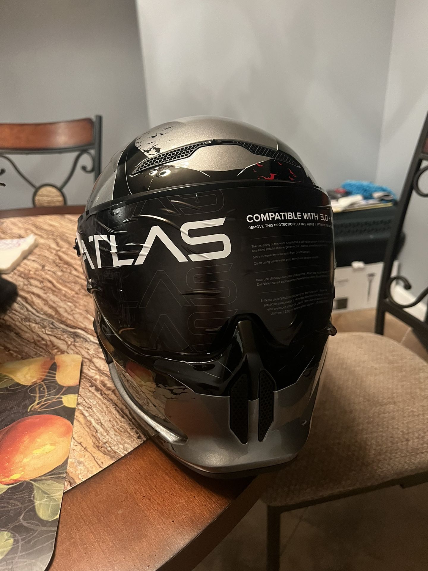 RuRoC “The Batman” Motorcycle Helmet