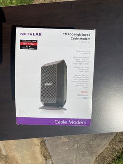 Netgear cm700 High Speed modem