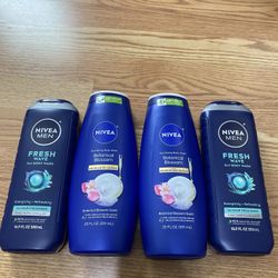4 Nivea Body Wash