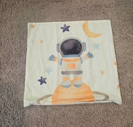 Set of 2 Kids Space Pillow Covers