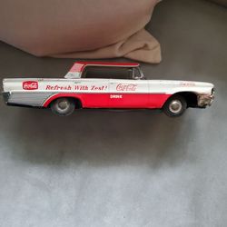 Two Coca-Cola Friction Car 1960s With Box