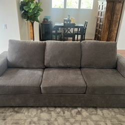 3 Seat Sofa Couch Grey $200