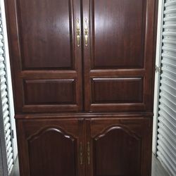 Solid Wood Armoire