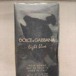 DOLCE & GABBANA LIGHT BLUE COLOGNE (1.3oz) MSRP $61 *BRAND NEW + UNOPENED*