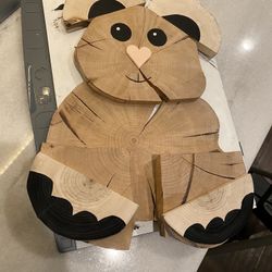 Wooden Nursery Bear