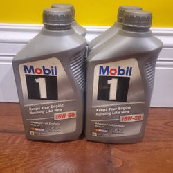 Free Mobil 1 15W-50 Engine Oil