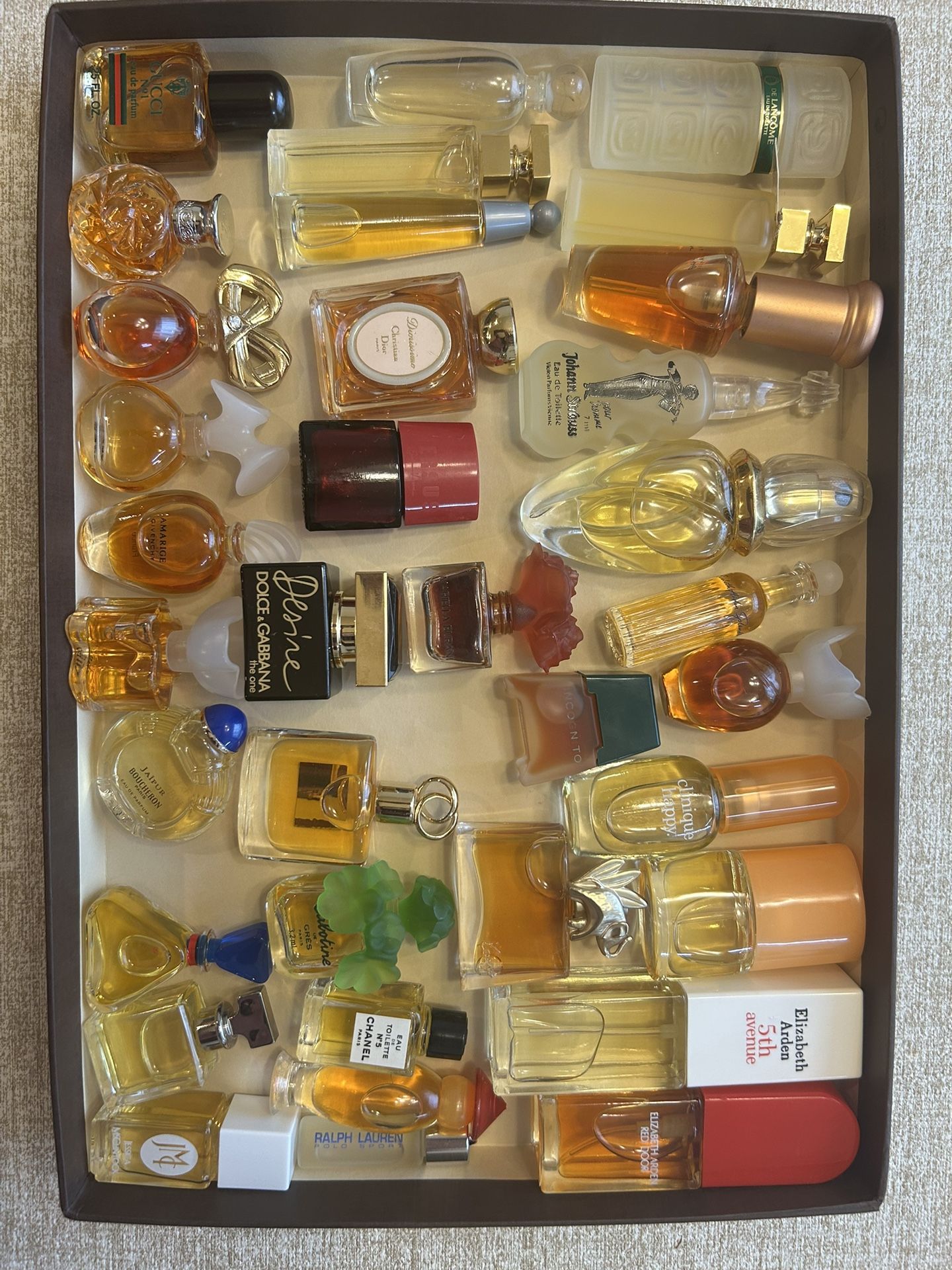 Collection Of Mini Perfumes 