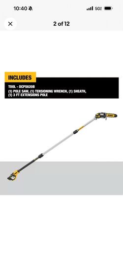 Dewalt 20v pole saw