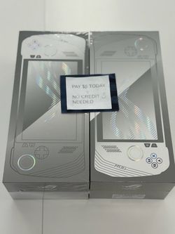 🎮 ASUS ROG Ally 7 inch FHD 120Hz Gaming Handheld AMD Ryzen Z1 Extreme Processor - 512GB - White (Brand New) – Now Only $499 or Just $1 Down! Save $40