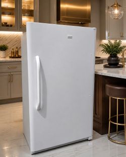 Frigidaire Upright Freezer – Works Great – Garage Ready