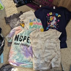 5-set Random T-shirts For Girls