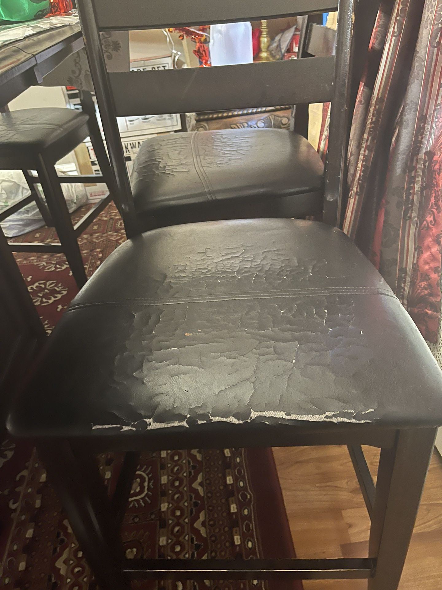 Upholstery To The Damaged Chairs 