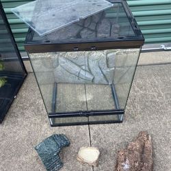 Glass Exoterra Reptile Cage