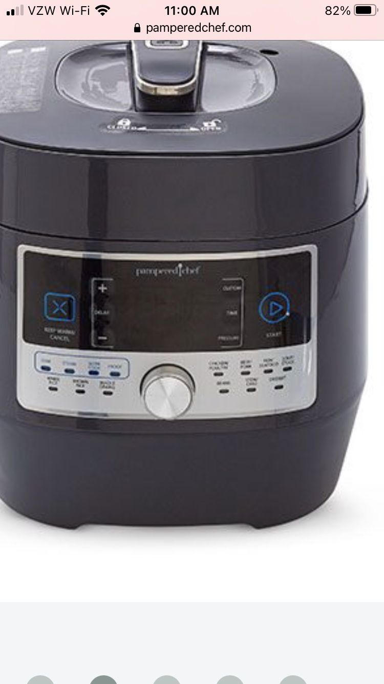 Pampered Chef Pressure Cooker