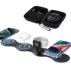 4-in-1 Wireless Charger Works With Any Qi Enabled Device