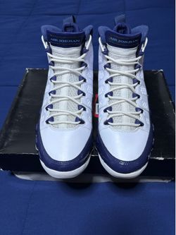 Jordan 9 Retro UNC 2019 Size 8.5