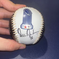 2005 MLB World Series Champions Chicago White Sox OZZIE GUILLEN SIGNED AUTOGRAPHED OML BASEBALL! White Sox, Marlins, Braves!