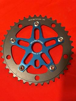 MCS BMX 39T 5-Bolt Chainring Spider Combo “NEW”