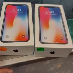 iPhone X 256G Unlocked Pay 32$ Down No Credit Needed