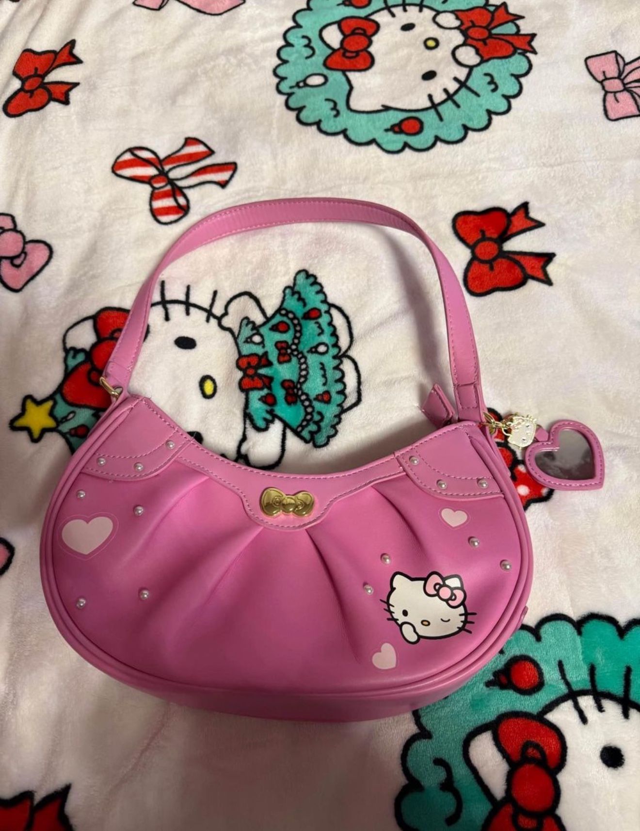 hello kitty bow bag her universe like new