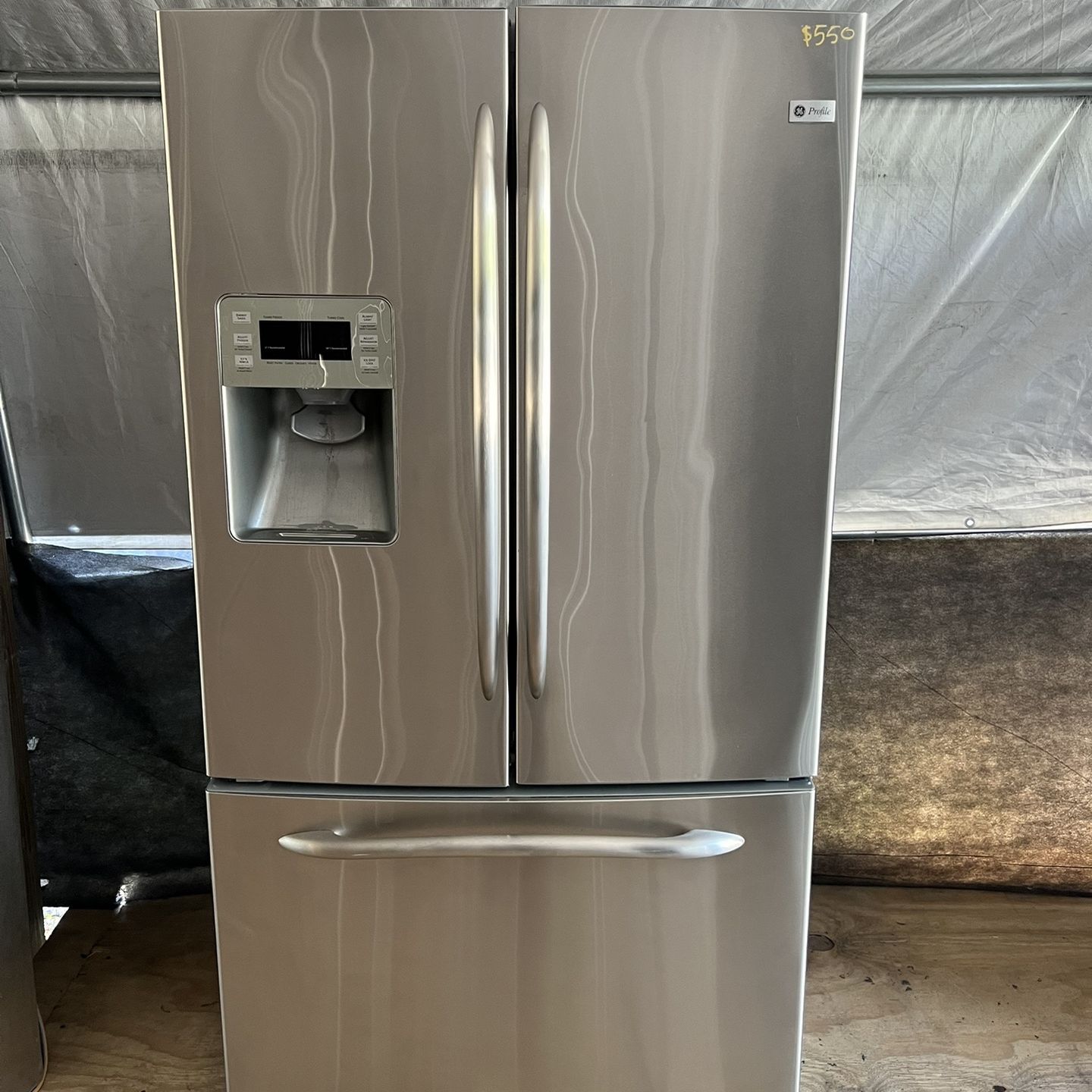 Ge Profile French Door Refrigerator   60 day warranty/ Located at:📍5415 Carmack Rd Tampa Fl 33610📍