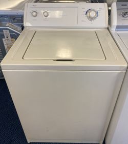 Bisque Whirlpool Classic Style Washing Machine (5-0054)