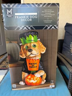 Member's Mark Pre-Lit Frankie Dog Halloween Decor