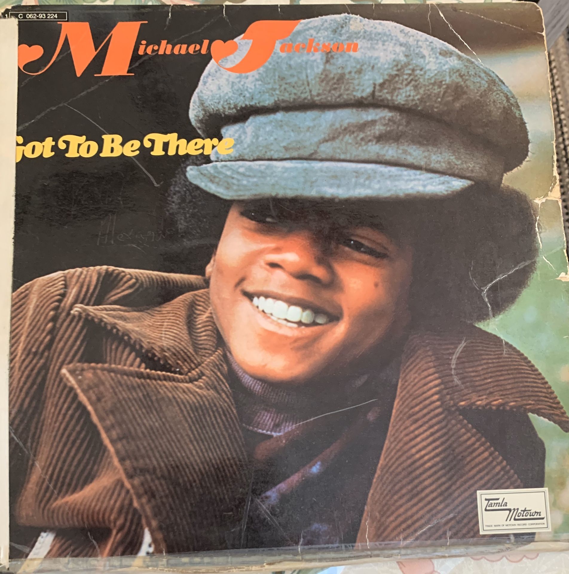 1972 Michael Jackson “Got to be There” vinyl