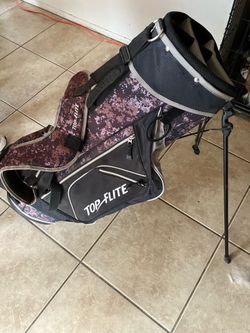Top Flite digital camo golf bag