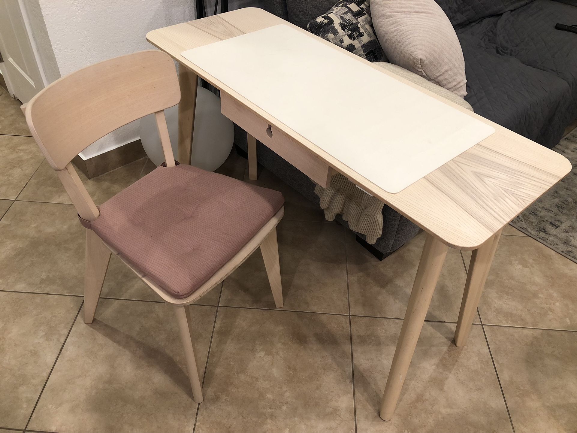 IKEA Lisabo Desk & Chair