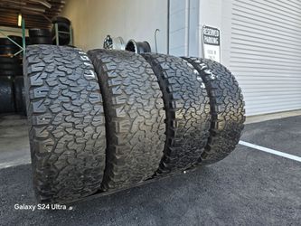 4 used tires Lt35x12.50r17 Bfgoodrich K02 $380.00 all 4