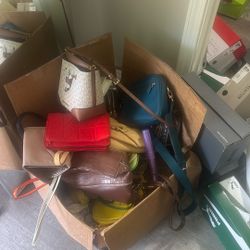 Random Purses And Shoes (Size 8-9 Women) 