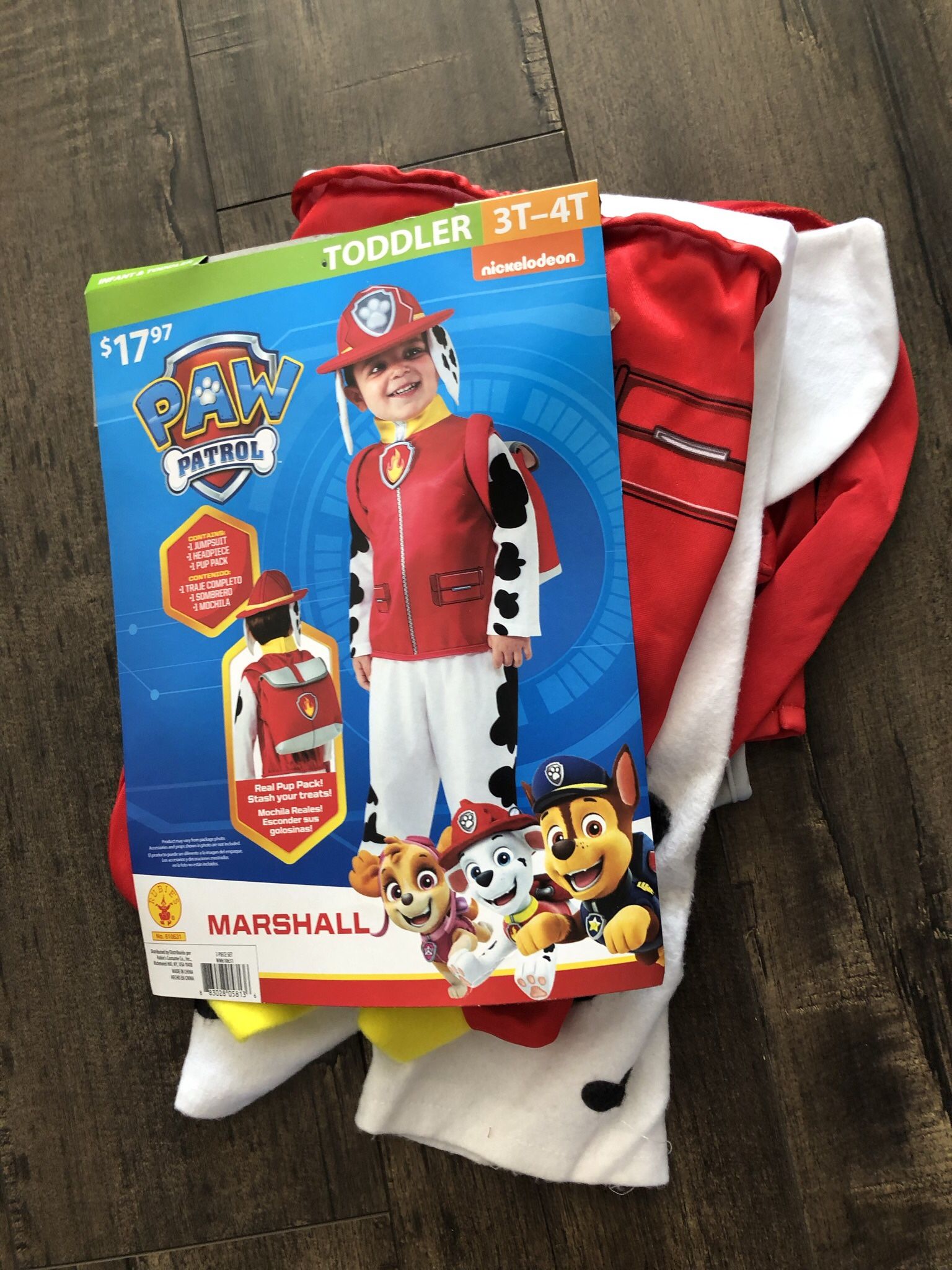 Marshal 3t-4t Costume