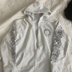 White Chrome Hearts Hoodie