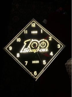 Snap On 100 Anniversary Clock