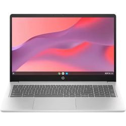 HP Chromebook 15.6” HD Laptop, Intel Processor N200, 8GB RAM, 64GB eMMC, Chrome OS