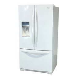 Whirlpool 25 cu. ft. 36" Wide French Door Refrigerator with Water and Ice Maker