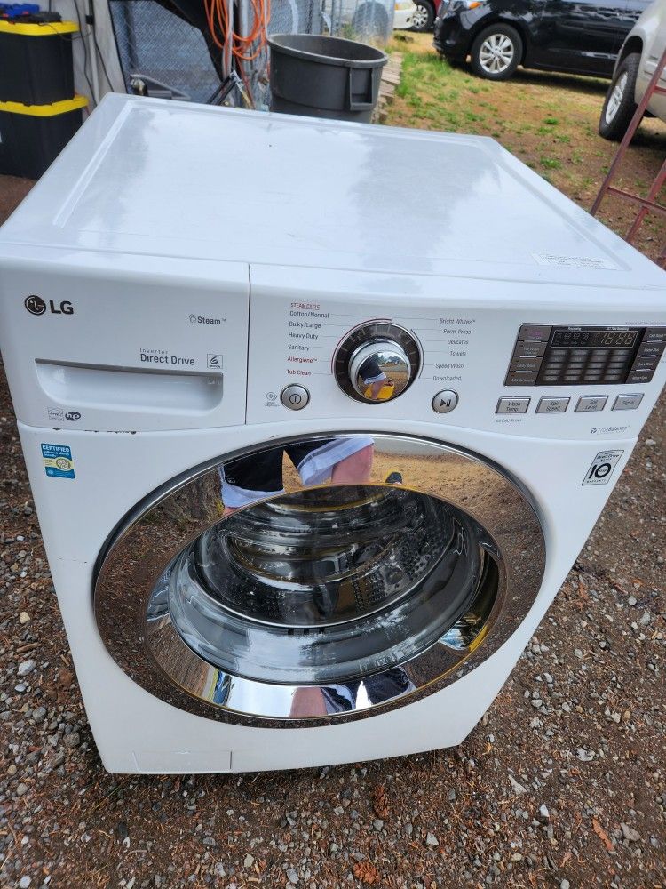 LG Direct Drive With Steam Option Washing Machine 