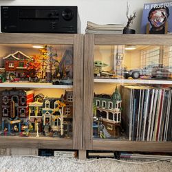 IKEA BESTA Storage Cabinet With Built In Lighting