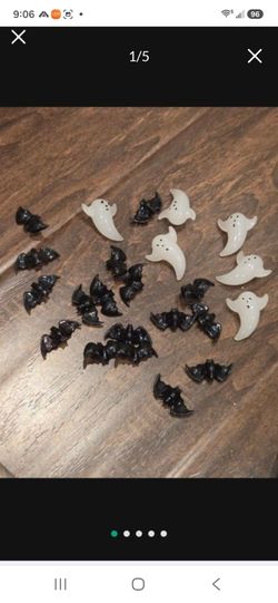 Ghosts Bats Decorations mini