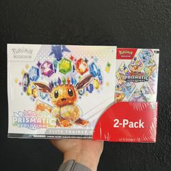 Costco Prismatic Bundle 1 ETB + 1 Booster Bundle