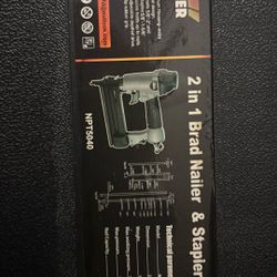 2 In 1 Brad Nailer & Stapler