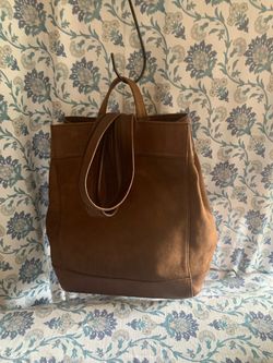 J Jill Leather Brown backpack