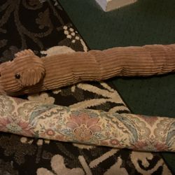 Two Beautiful Door Stopper,  Made In Fabric, Very Long (NO SHIPPING)