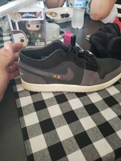 Jordan 1 Low Se Craft Gs Inside Out Black