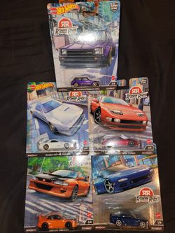 New Hot Wheels Premium Set Fron Car Culture Ronin Run 4 Set Available $44.95 Each No Trade At The Moment,