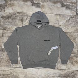 Dark Grey Essentials Hoodie 