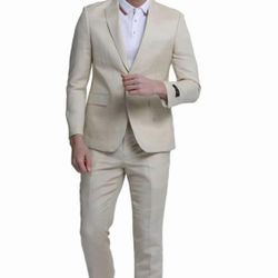 SLIM FIT LINEN SUIT
