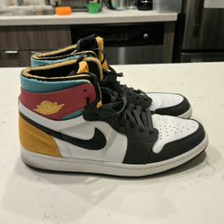 Nike Air Jordan 1 Mid "Multicolor" - Men's size 13