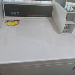 SpeedQueen Commercial Dryer with Coin Box - Programs to any Rate Amount, Take it for Zero Down! Ask for Details